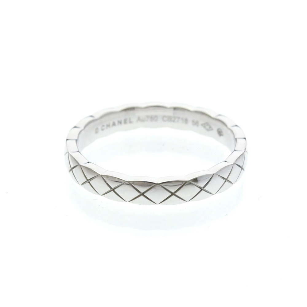 CHANEL 18k Silver Ring